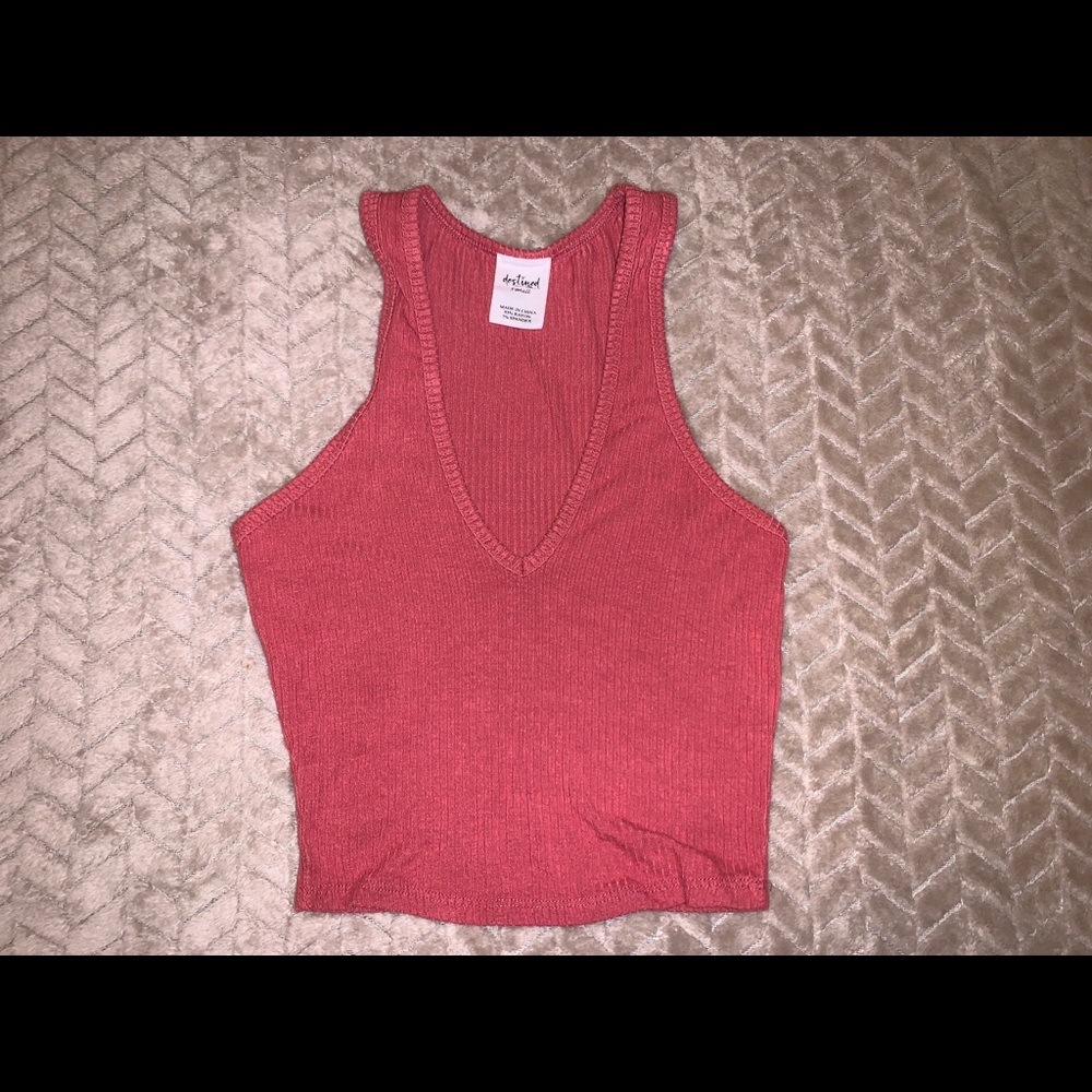 Tillys Cropped Tank Top